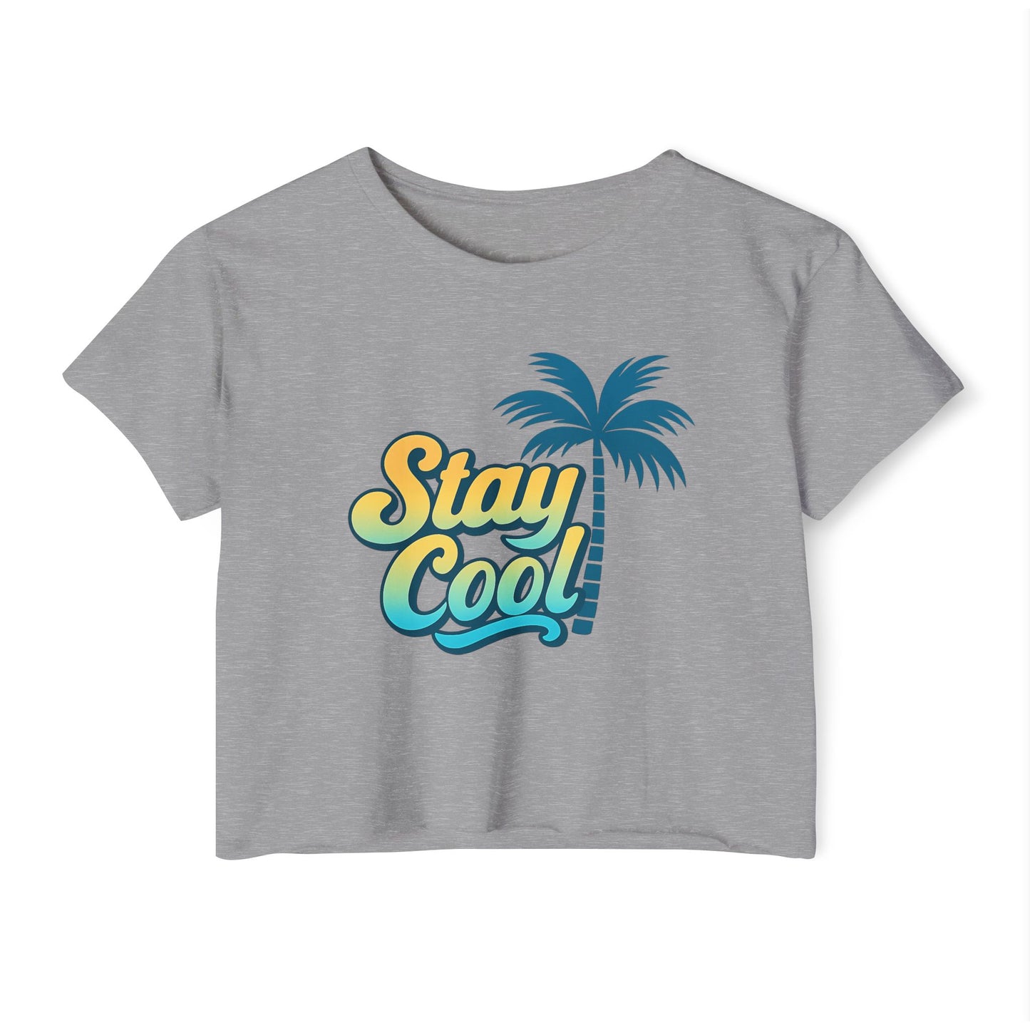 Mahalon Honolulu Stay coolWomen's Festival Crop Top