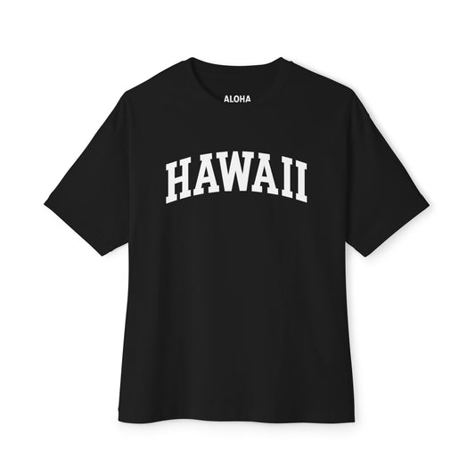 Mahalon Honolulu HAWAII Unisex Oversized Boxy Tee