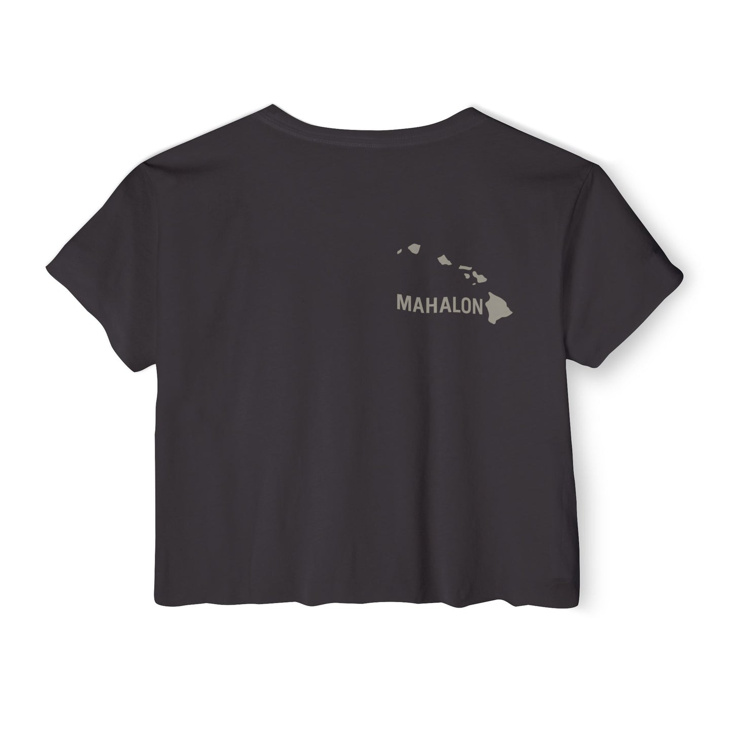 Mahalon Honolulu ALOHA  Women's Festival Crop Top