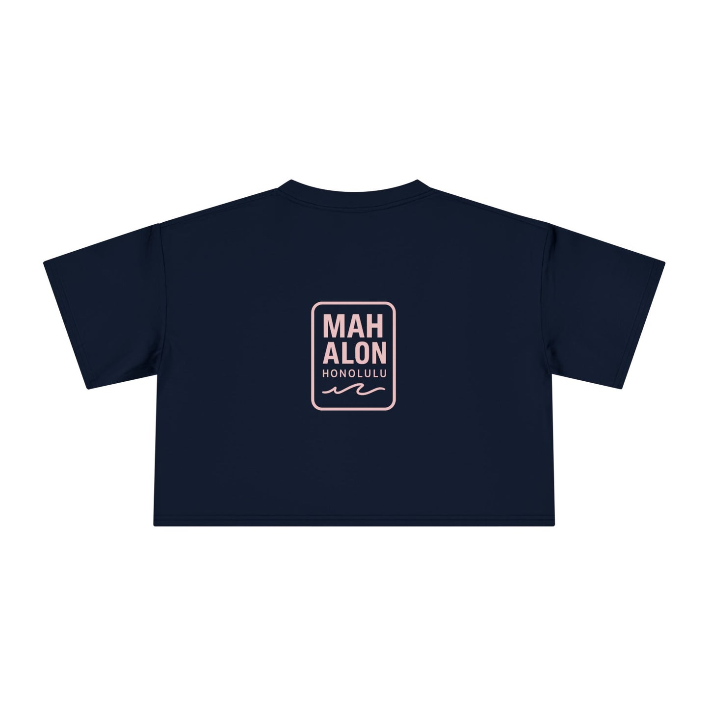 Mahalon Honolulu Aloha Logo T-shirt Women's Crop Tee
