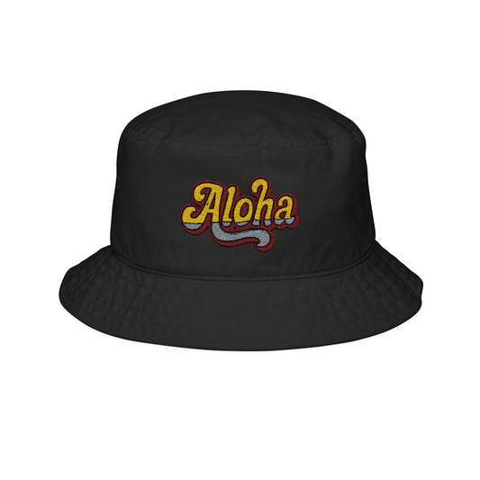 Mahalon Honolulu Aloha Bucket Hat (Embroidery)
