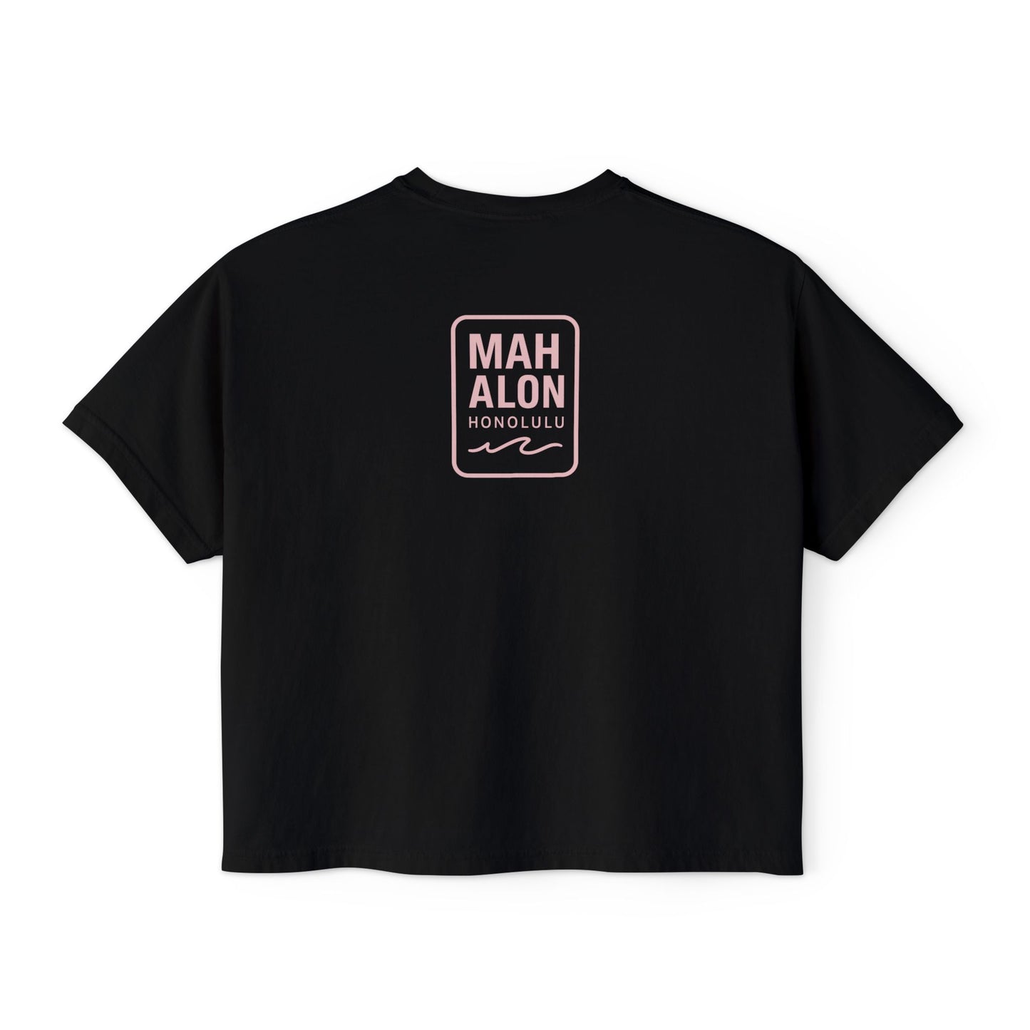 Mahalon Honolulu Aloha Hula girl Tee