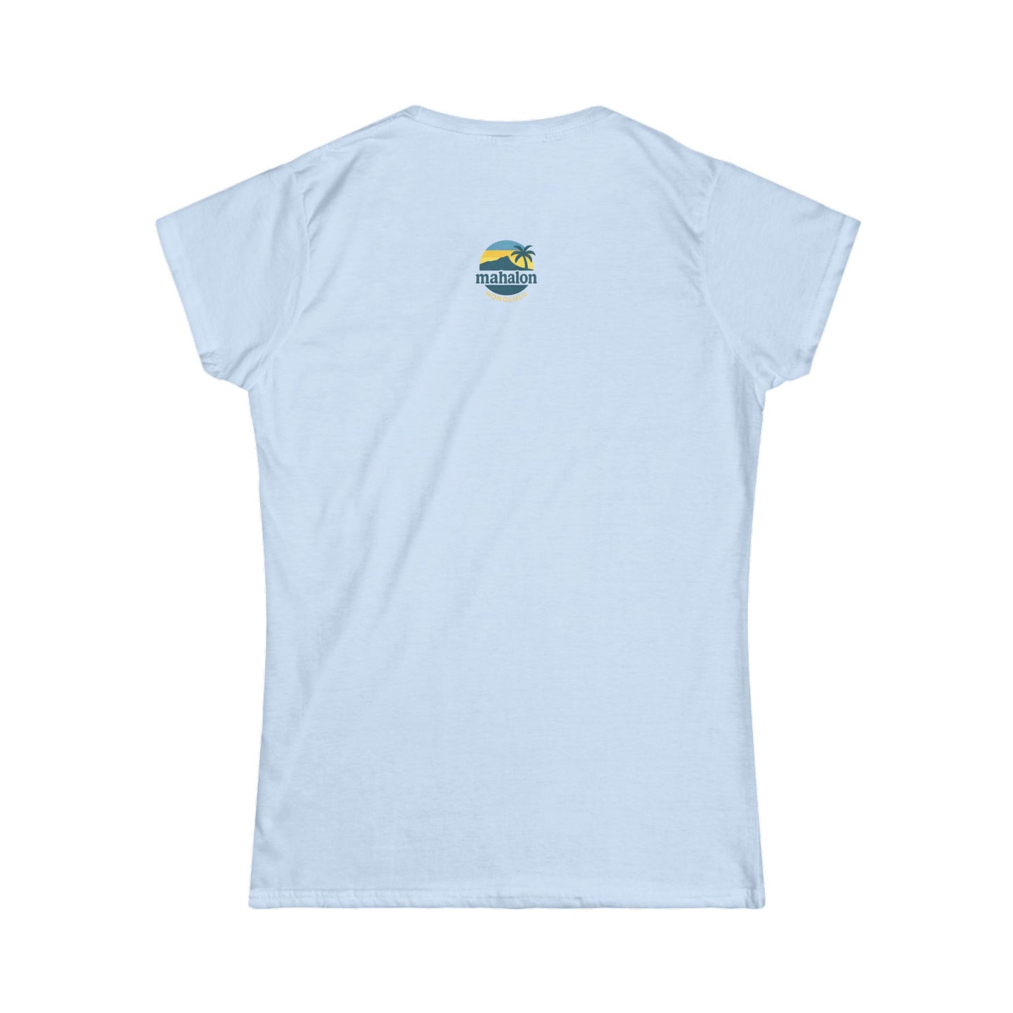 Mahalon Honolulu Logo Women's Softstyle Tee
