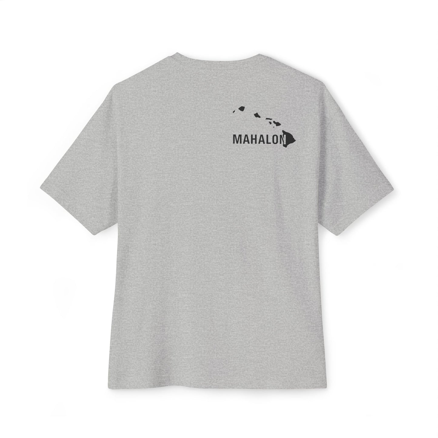Mahalon Honolulu color print Unisex Oversized Boxy Tee