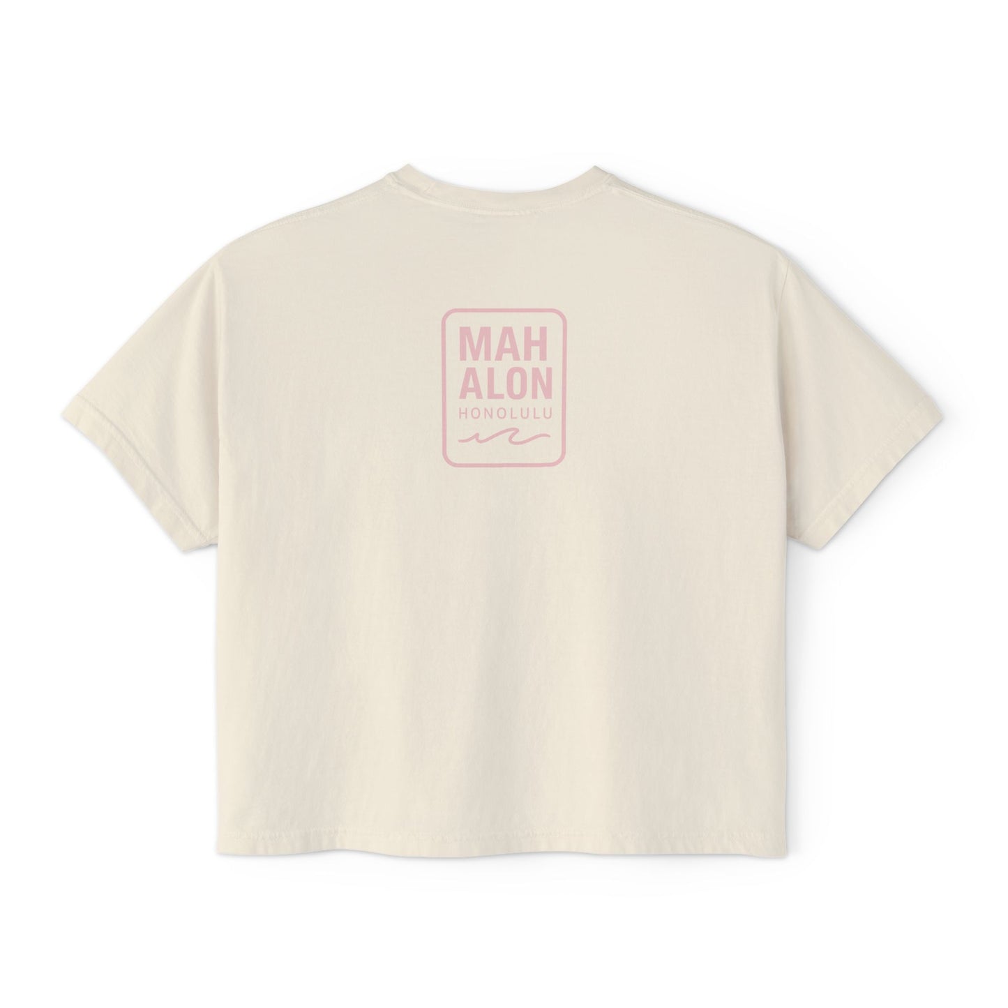 Mahalon Honolulu Aloha Hula girl Tee