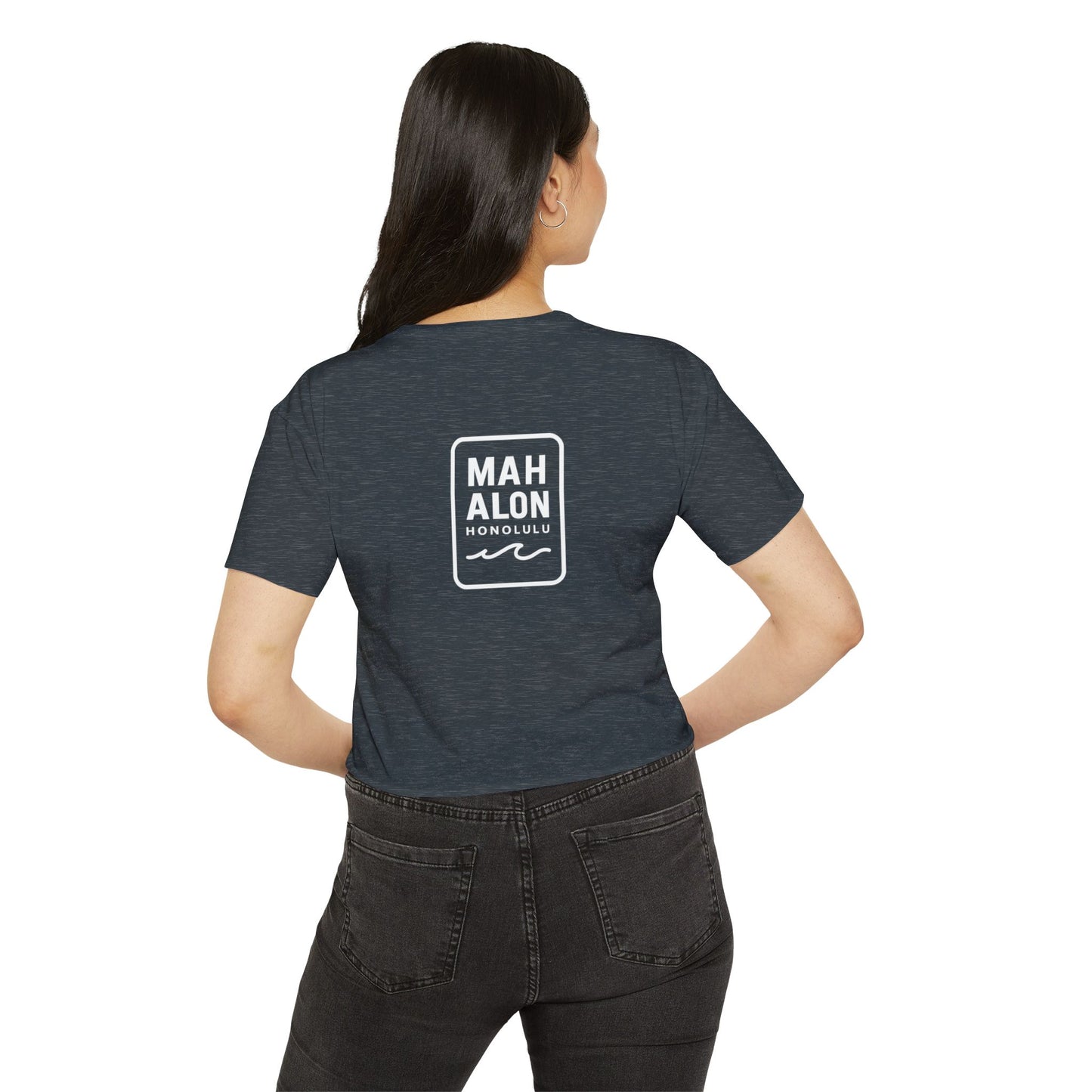 Stay cool Women's Festival Crop Top Hawaii Vibes by Mahalon Honolulu