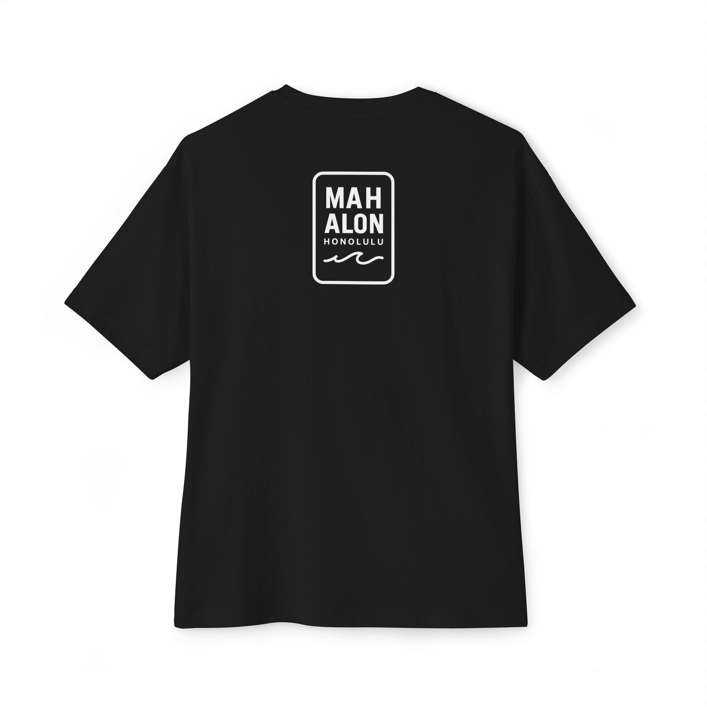 Mahalon Honolulu ALOHA Surfboard Tee  Unisex Oversized Boxy  Tee