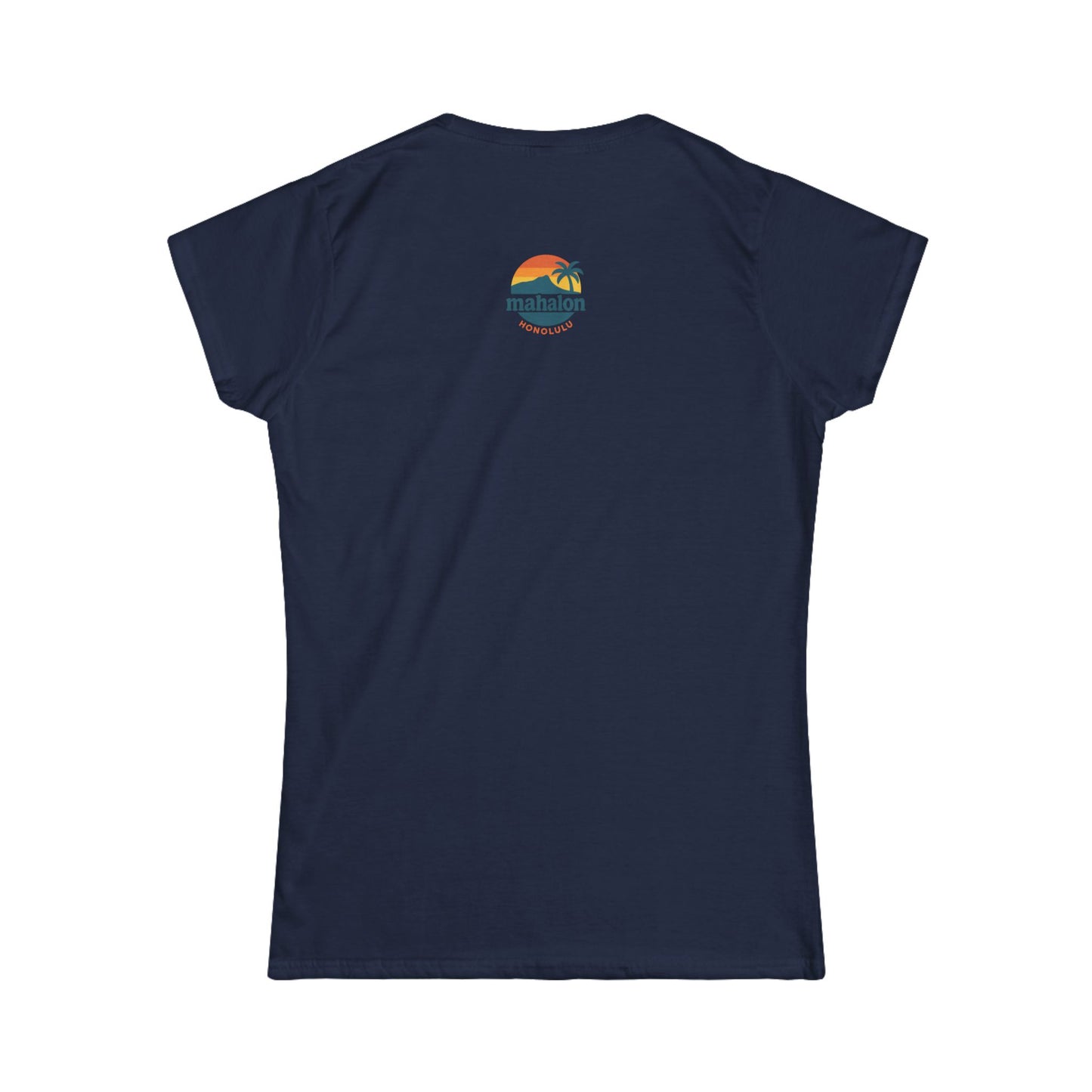 Mahalon Honolulu Logo Color mahalon honolulu Women's Softstyle Tee