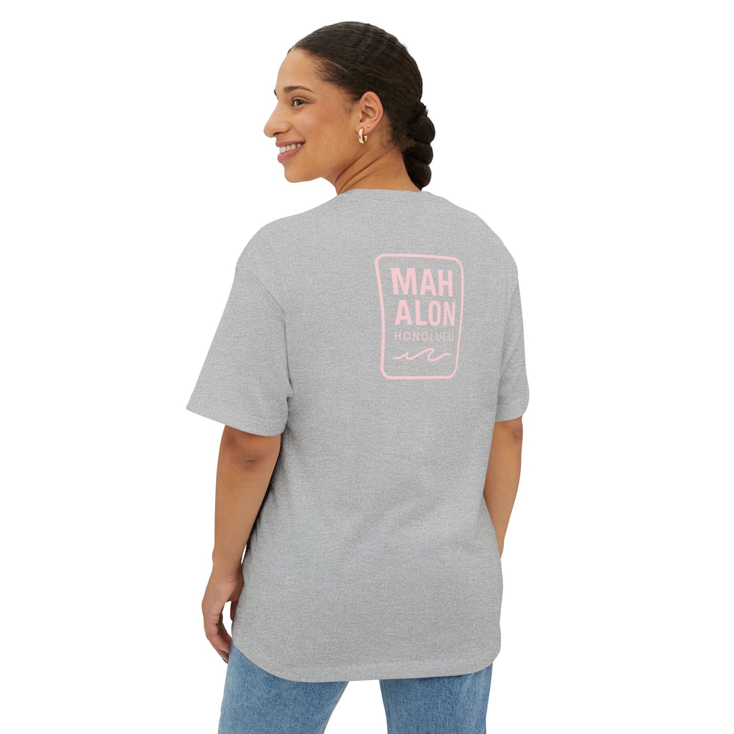 Mahalon Honolulu Aloha Hula girl Tee | Hawaii Vibes by