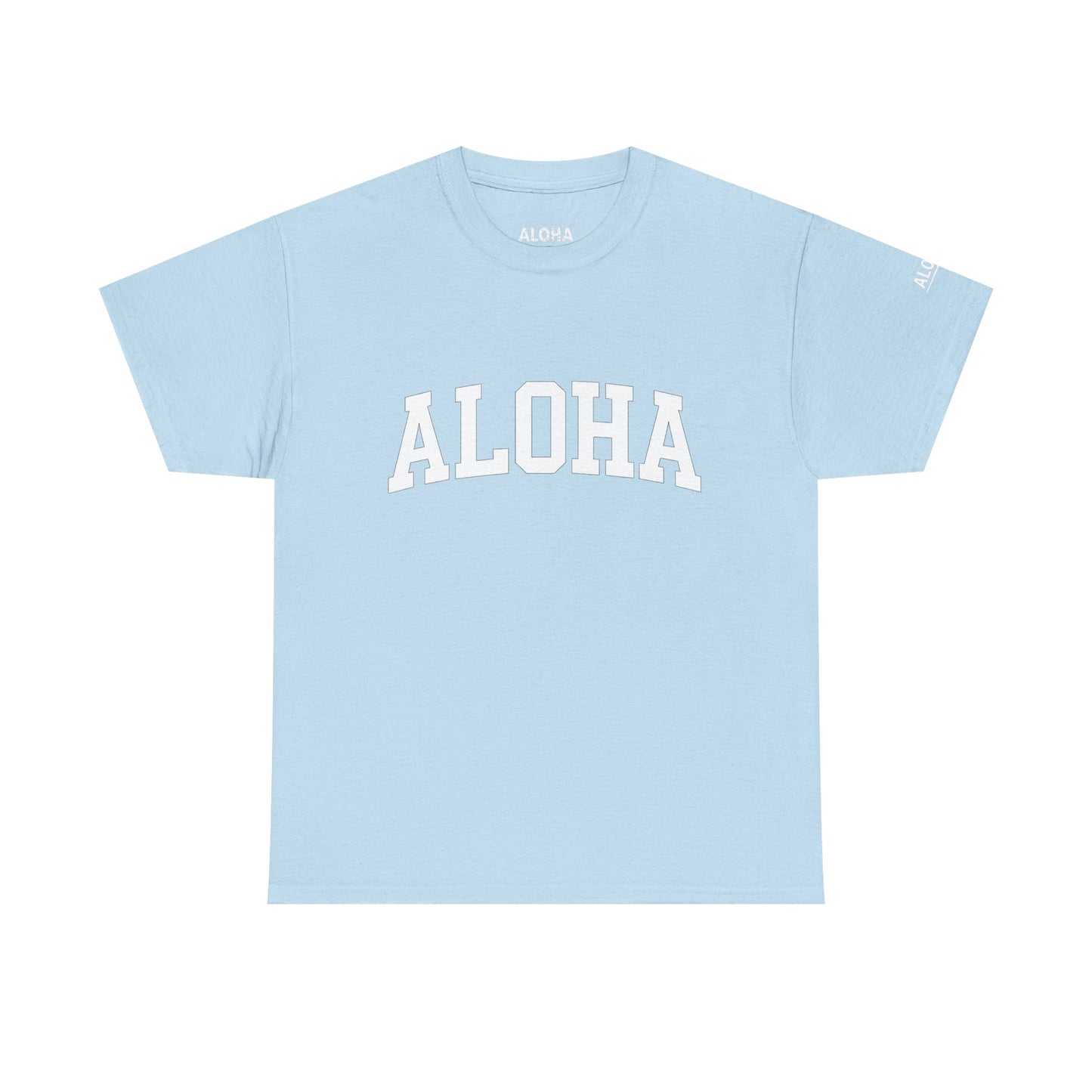 Mahalon Honolulu Aloha,pineapple Unisex Heavy Cotton Tee