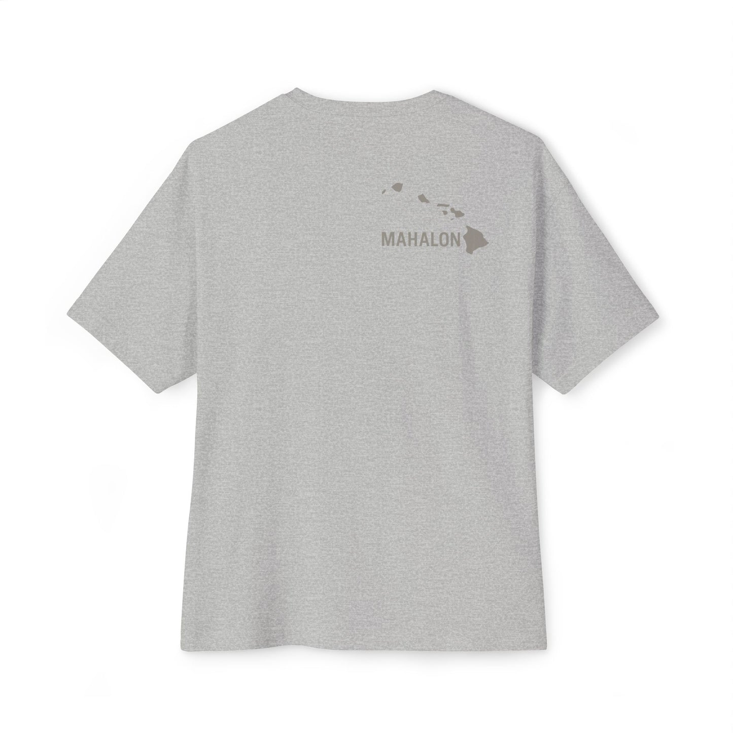 Mahalon Honolulu ALOHA Unisex Oversized Boxy Tee