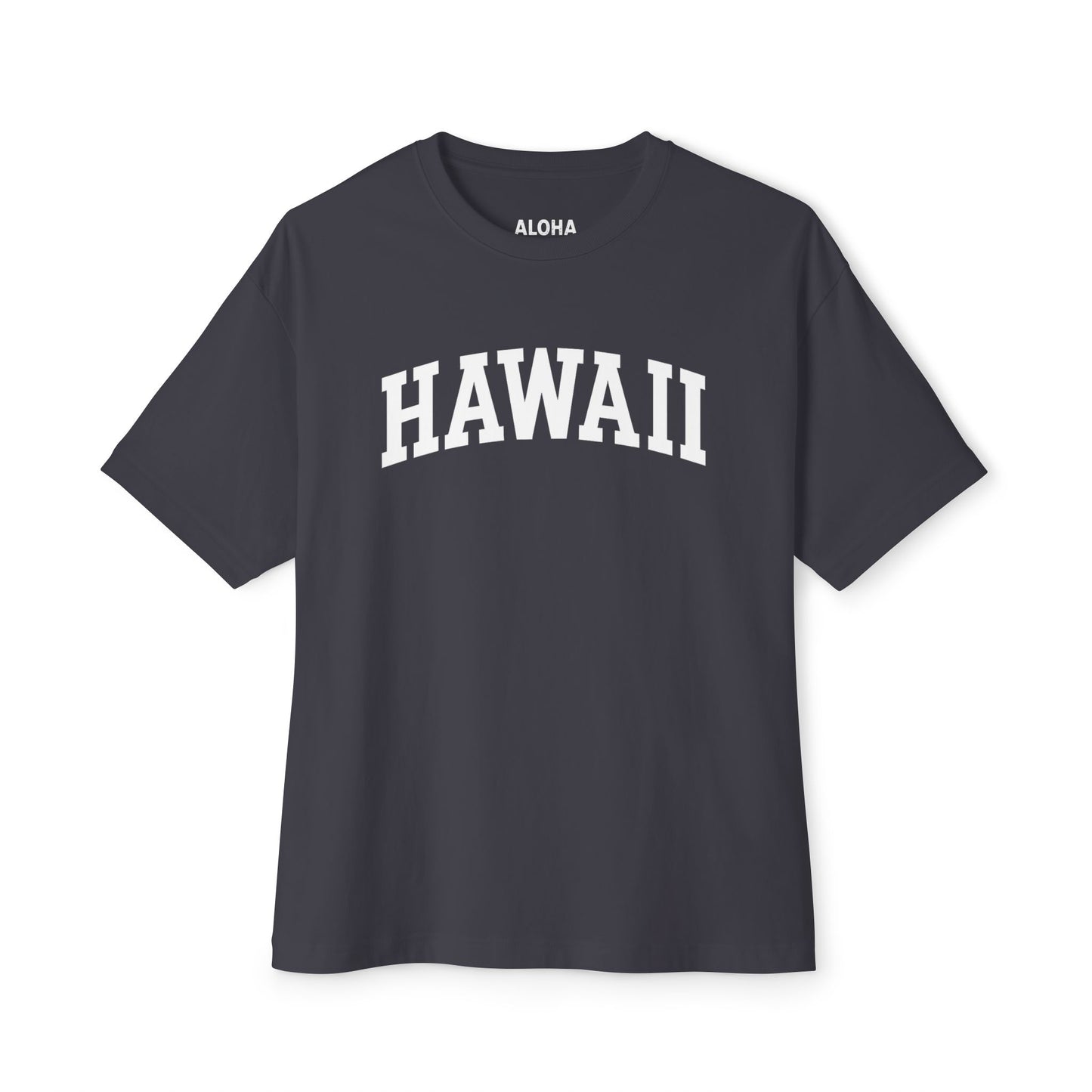 Mahalon Honolulu HAWAII Unisex Oversized Boxy Tee