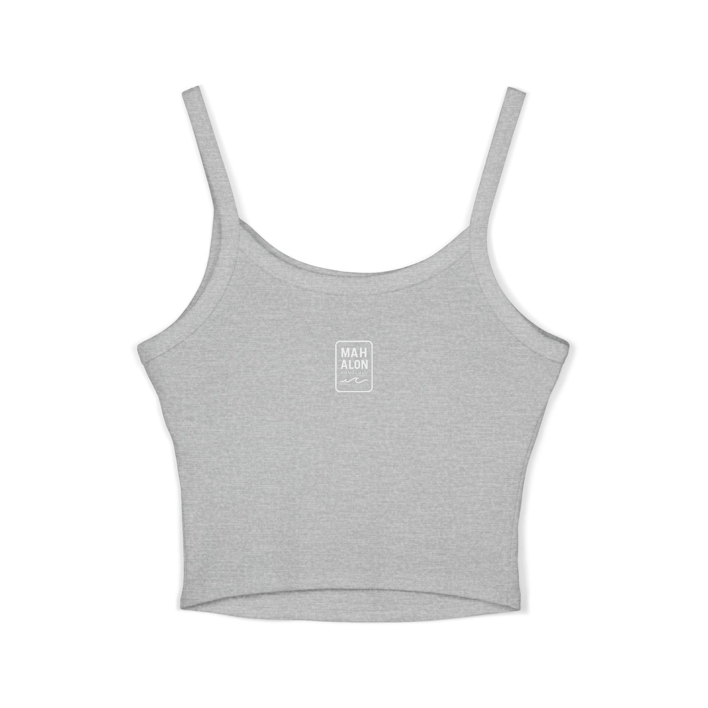 Waikiki beach aloha surf tank top Women's Spaghetti Strap Tank Top  | Hawaii Vibes by Mahalon Honolulu