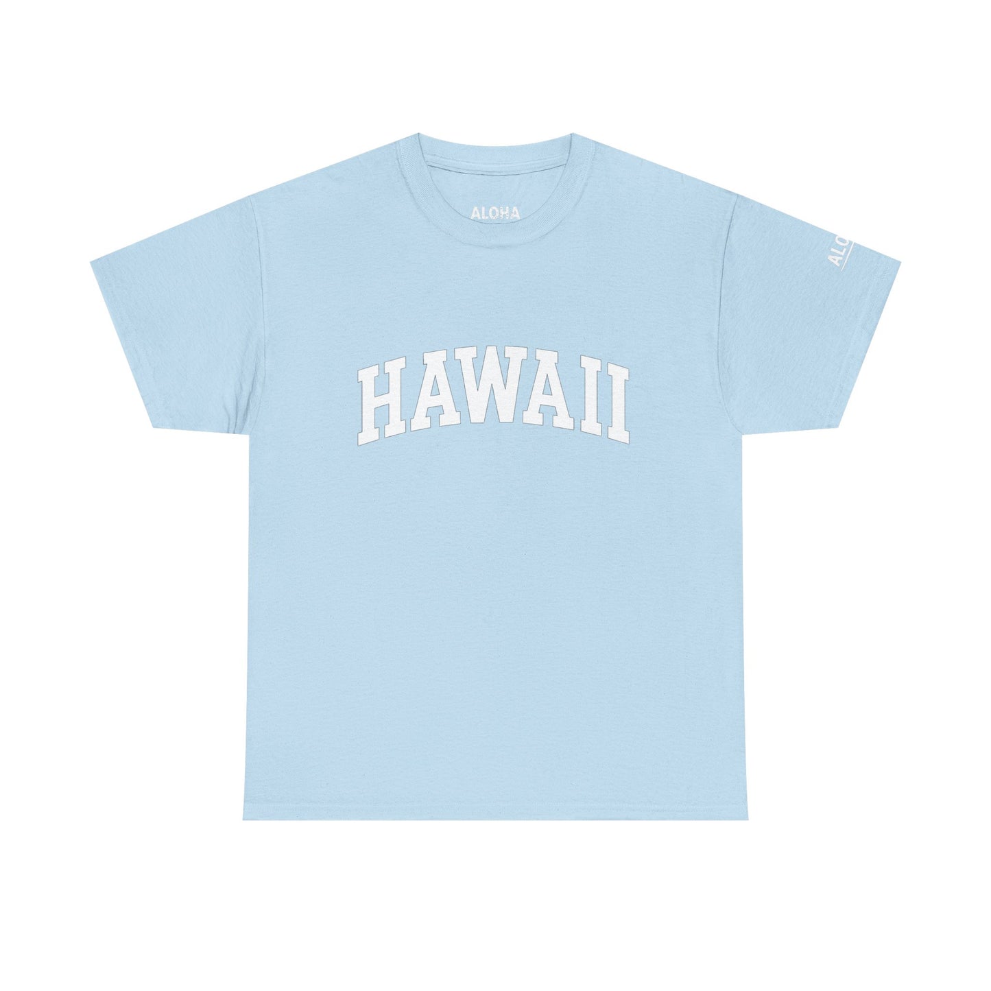 Mahalon Honolulu Hawaii,pineapple Unisex Heavy Cotton Tee
