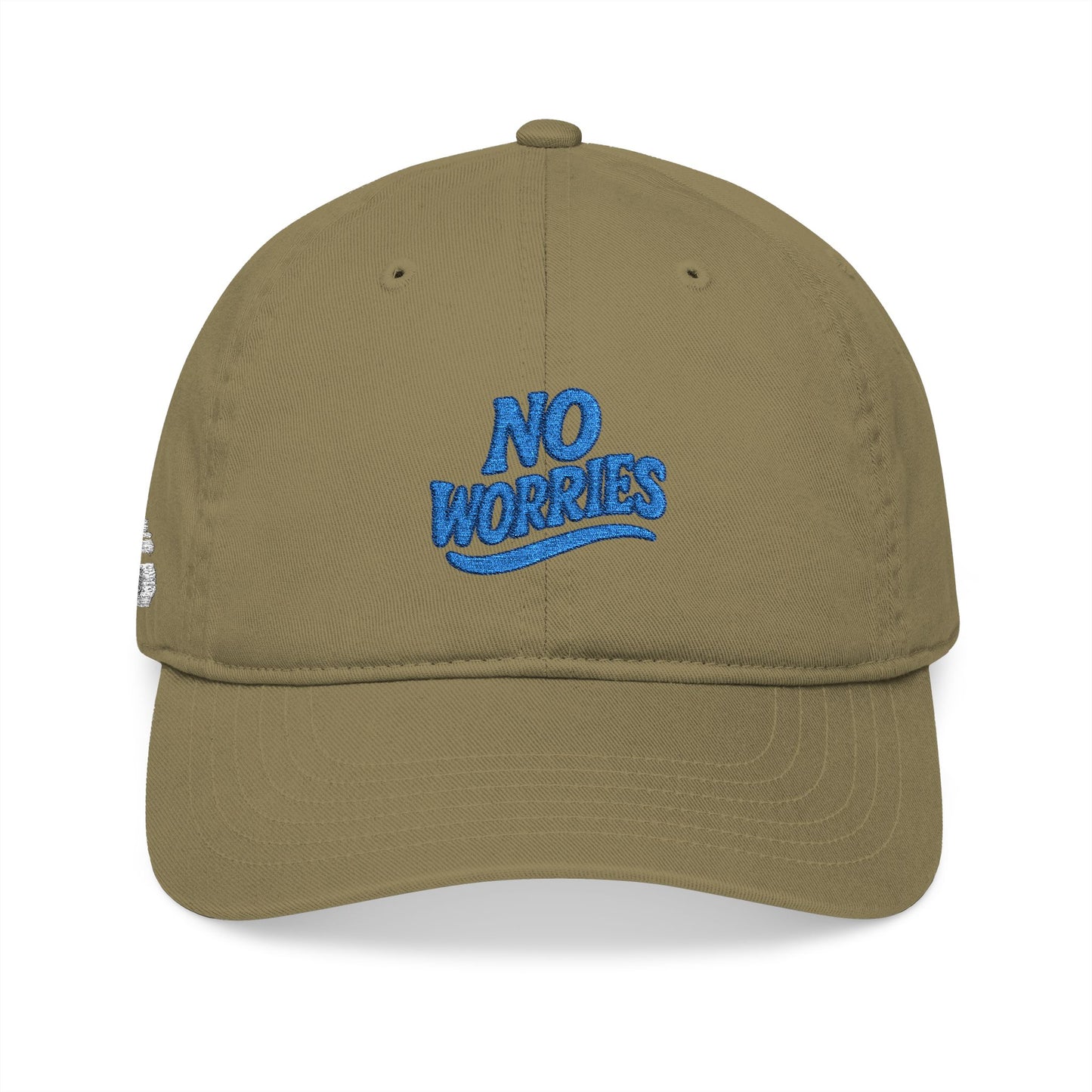 Mahalon Honolulu No worries Organic Baseball Cap (Embroidery)