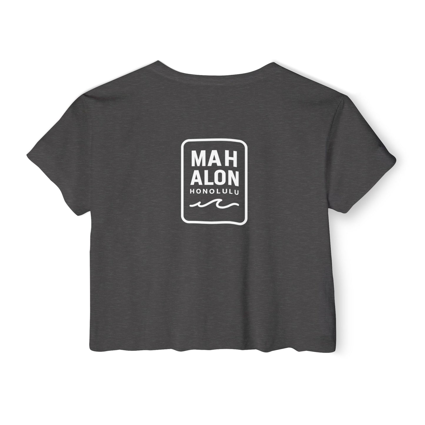 Stay cool Women's Festival Crop Top Hawaii Vibes by Mahalon Honolulu