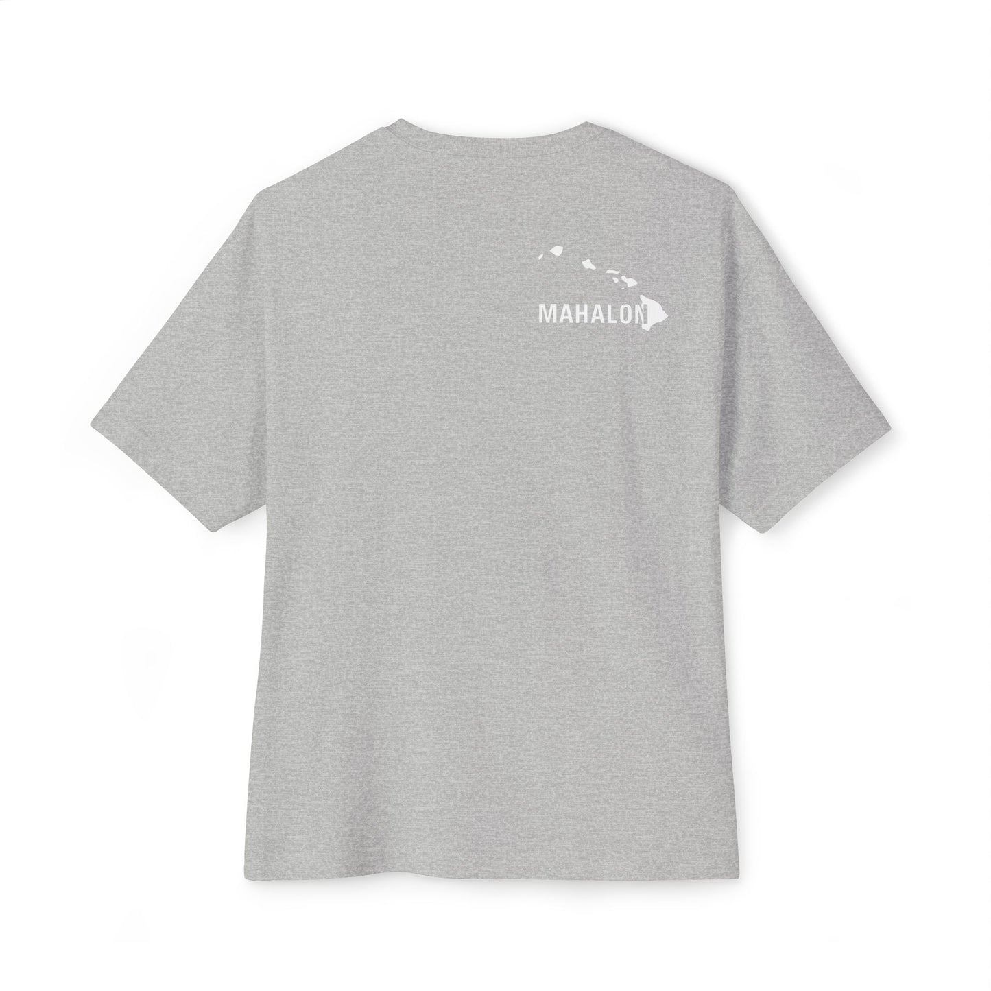 Mahalon Honolulu Waikiki ALOHA Wave  Unisex Oversized Boxy Tee