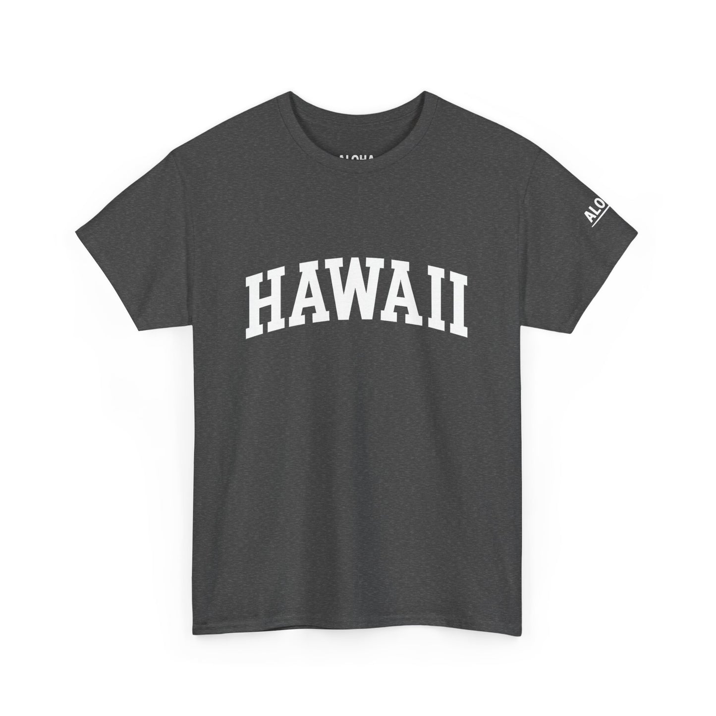 Mahalon Honolulu Hawaii,pineapple Unisex Heavy Cotton Tee