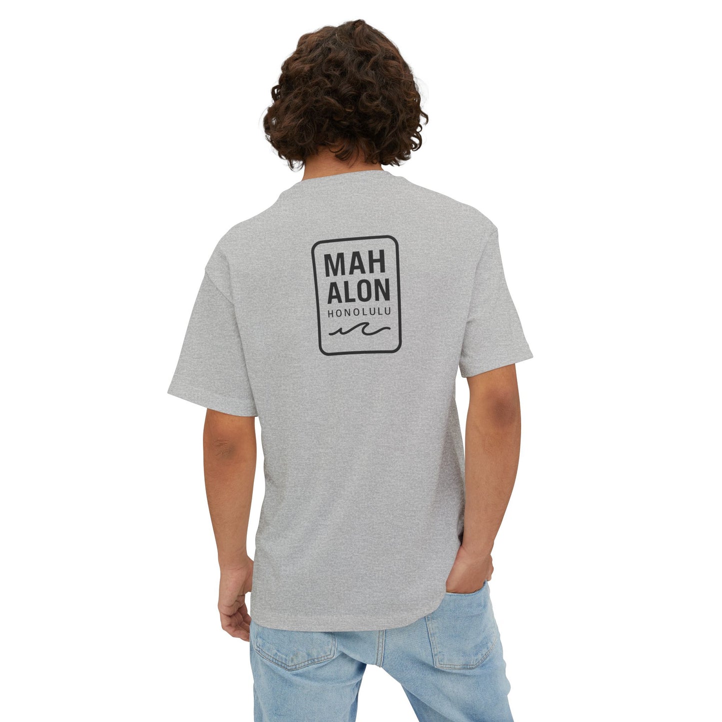 Mahalon Honolulu Stay wild T-shirt Unisex Oversized Boxy Tee