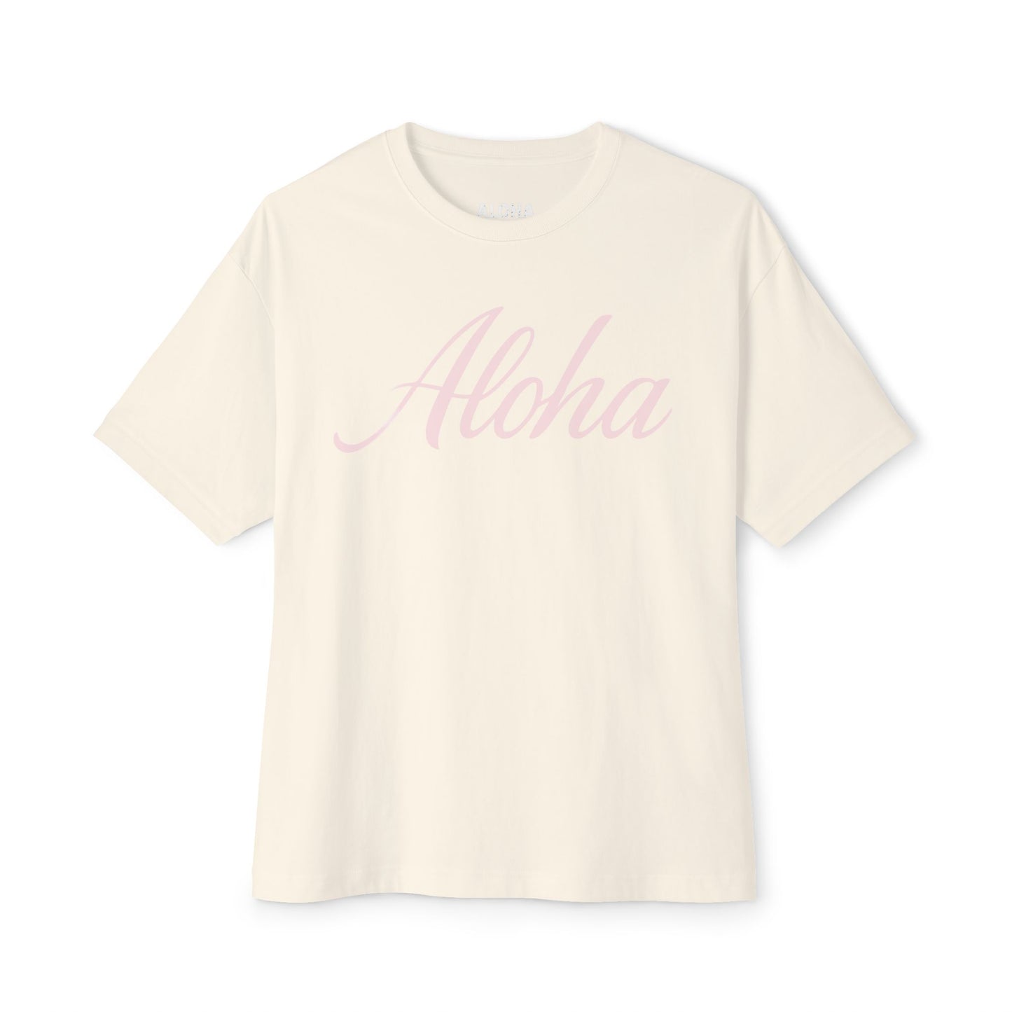 Mahalon Honolulu Aloha Unisex Oversized Boxy Tee