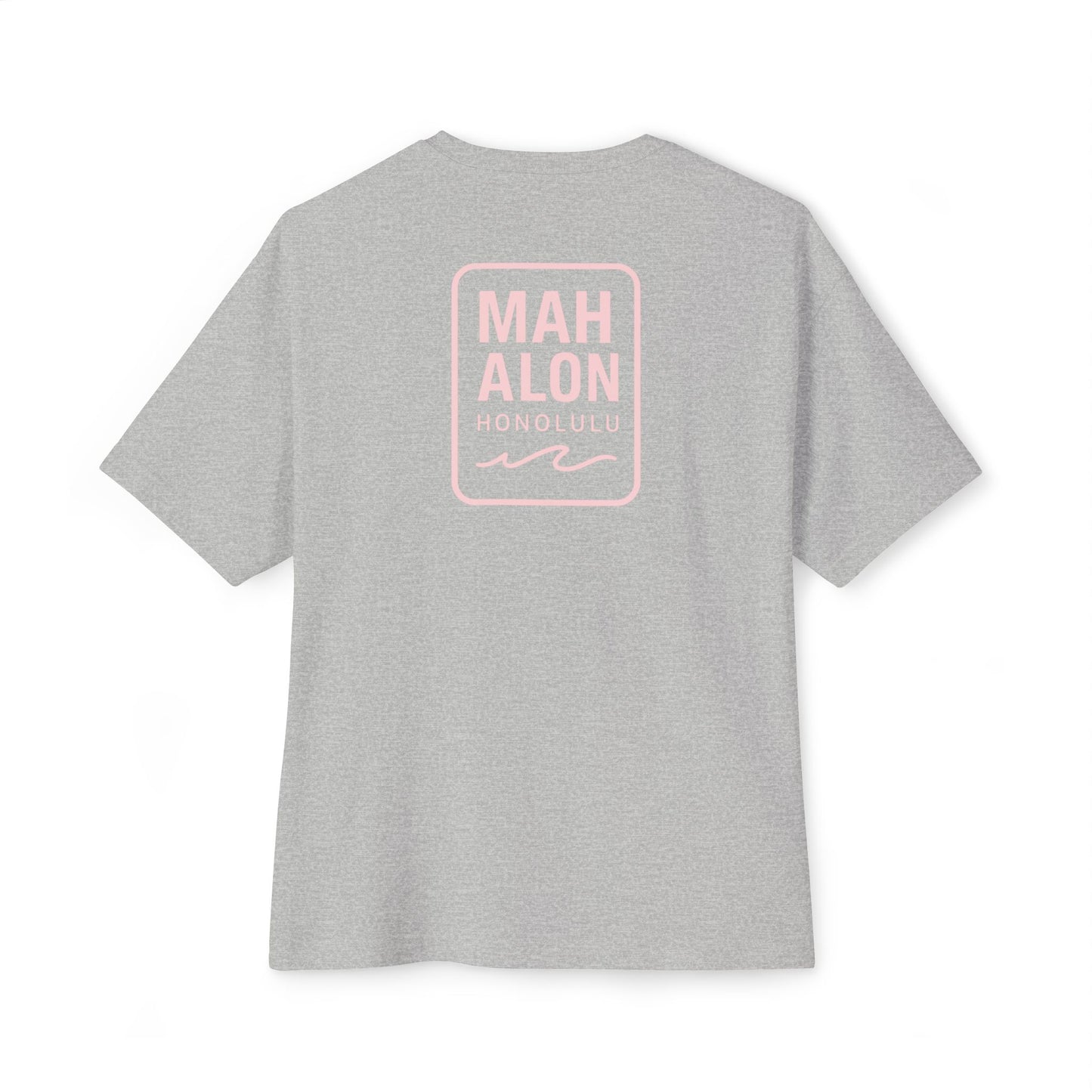 Mahalon Honolulu Aloha Unisex Oversized Boxy Tee
