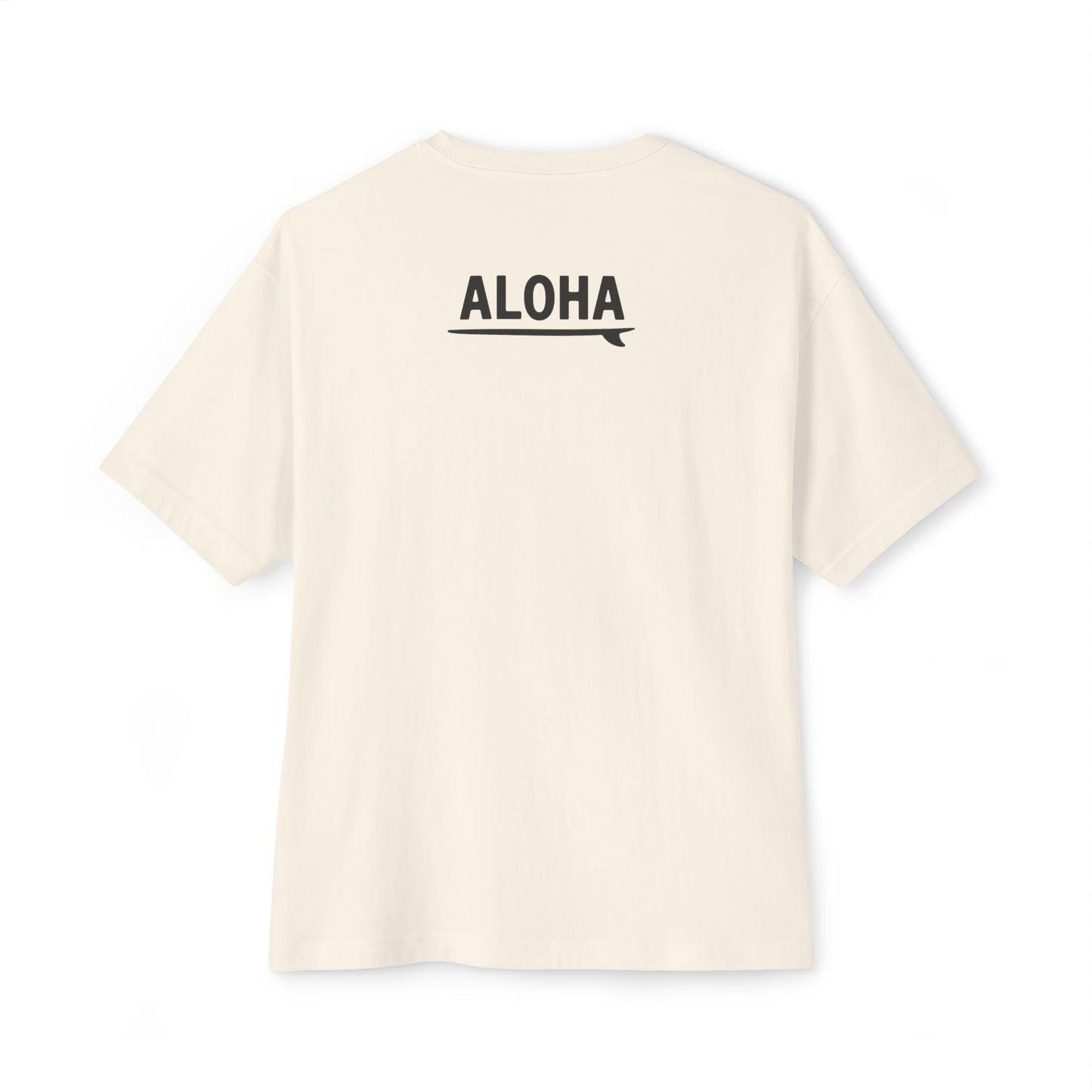 Mahalon Honolulu White & Black Graphic Tee – Island Minimalist Design