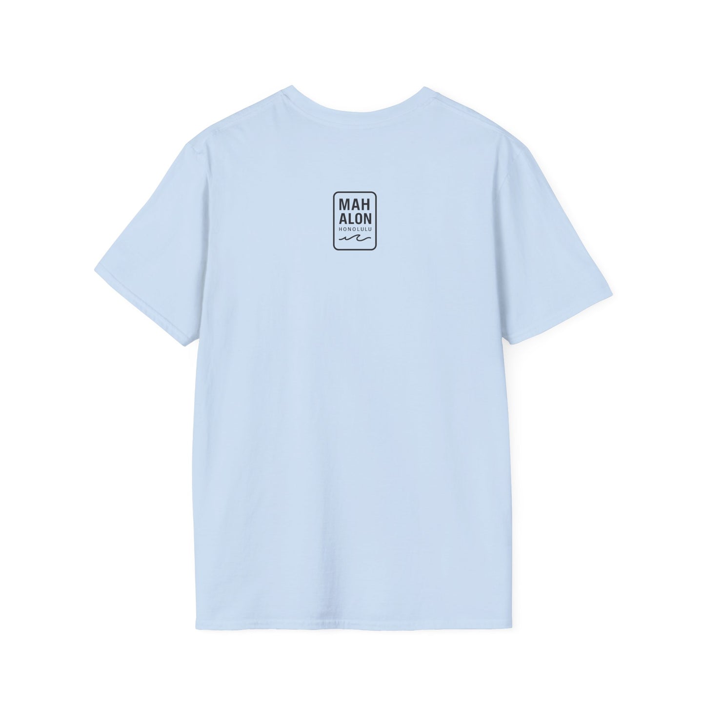 Mahalon Honolulu NO WORRIES (yellow) HAWAII T-Shirt