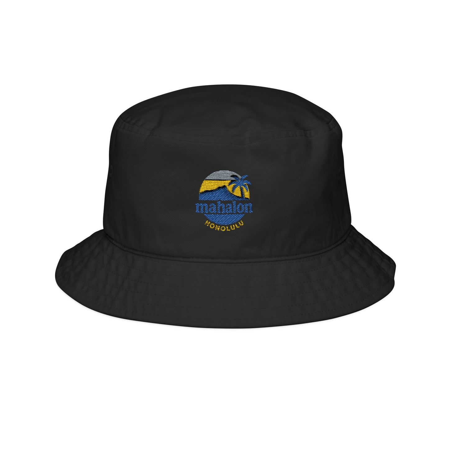 Mahalon Honolulu Logo Color mahalon honolulu Hat (Embroidery)