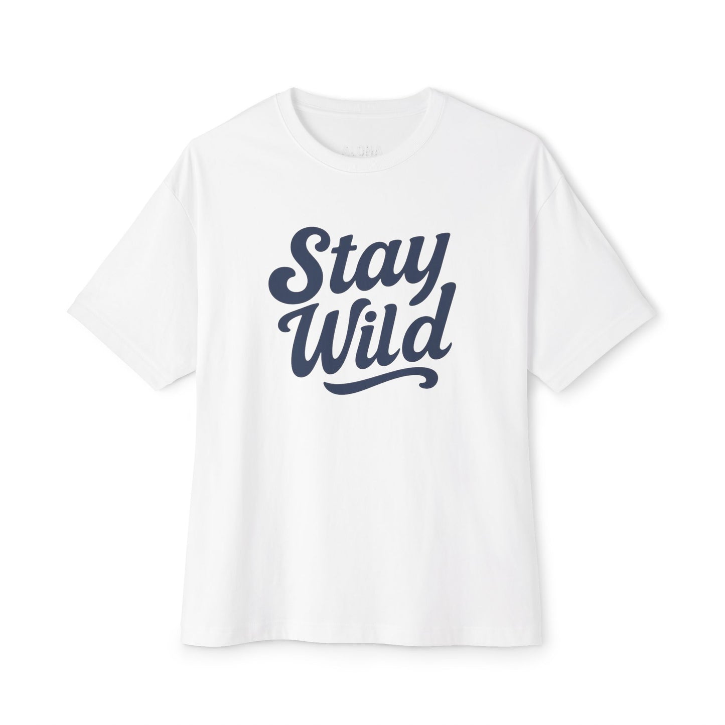 Mahalon Honolulu Stay Wild color print Unisex Oversized Boxy Tee