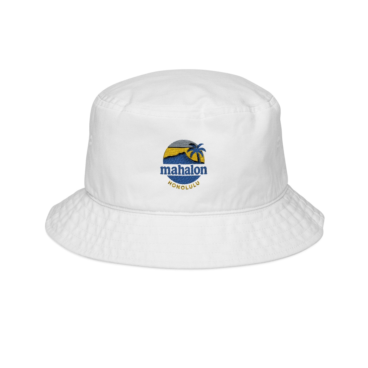 Mahalon Honolulu Logo Color mahalon honolulu Hat (Embroidery)