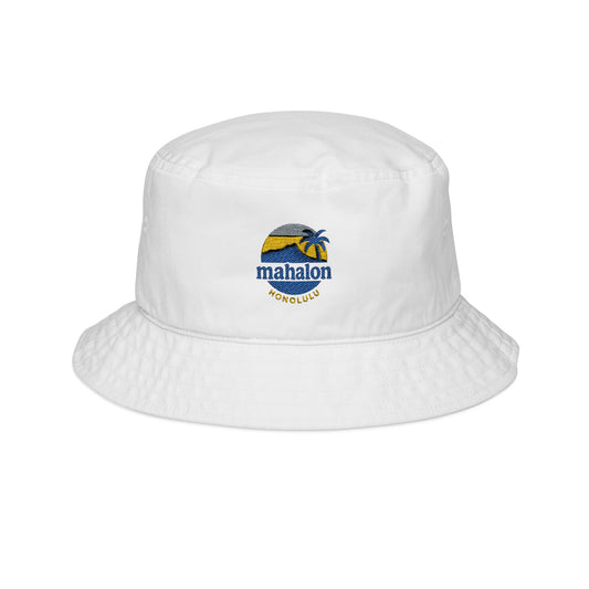 Mahalon Honolulu Logo Color mahalon honolulu Hat (Embroidery)
