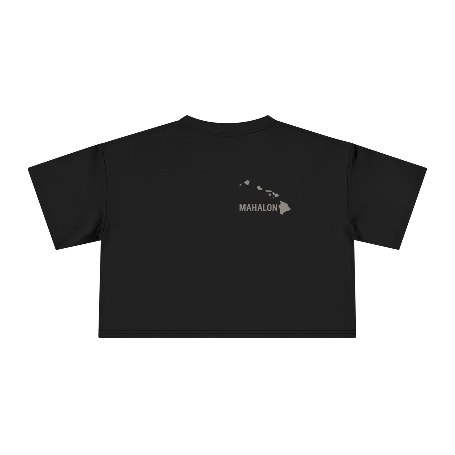 Mahalon Honolulu Aloha Logo T-shirt Women's Crop Tee