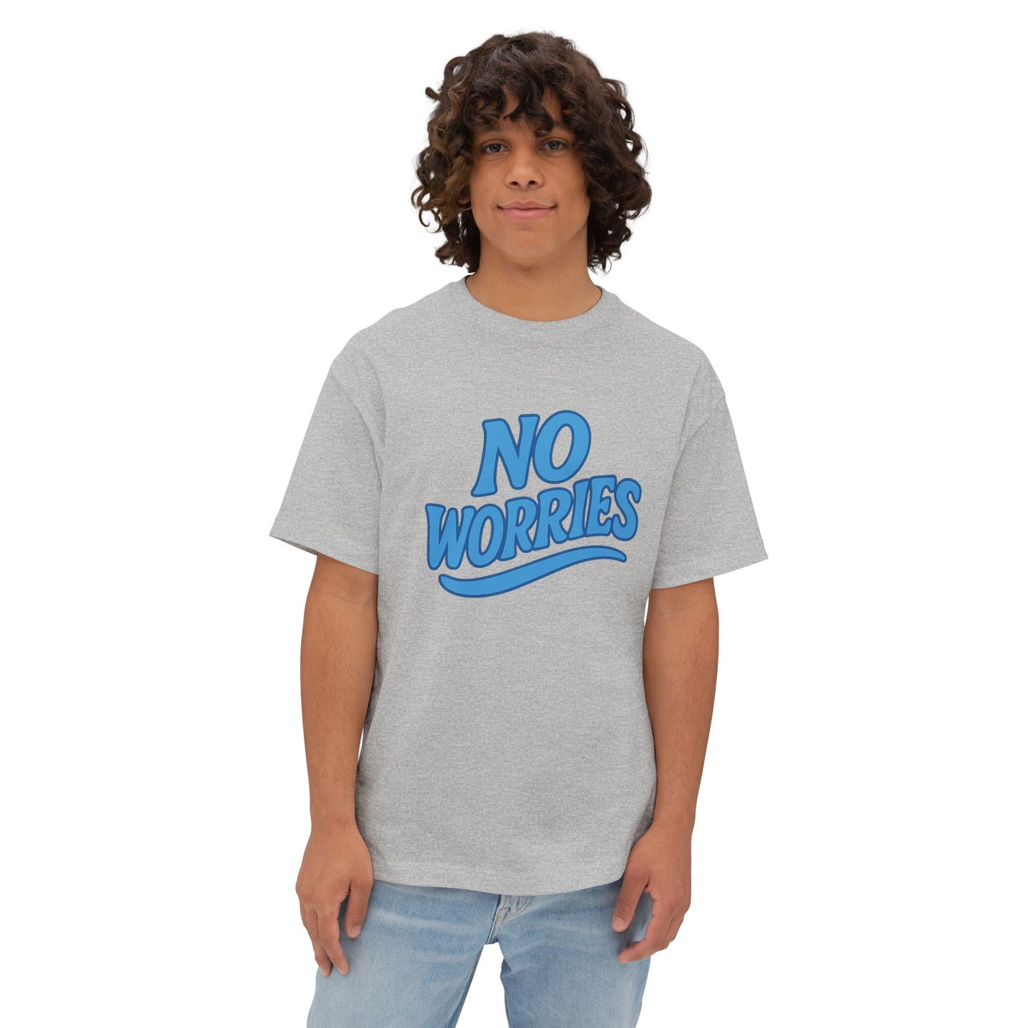 Mahalon Honolulu NO worries T-shirt Unisex Oversized Boxy Tee