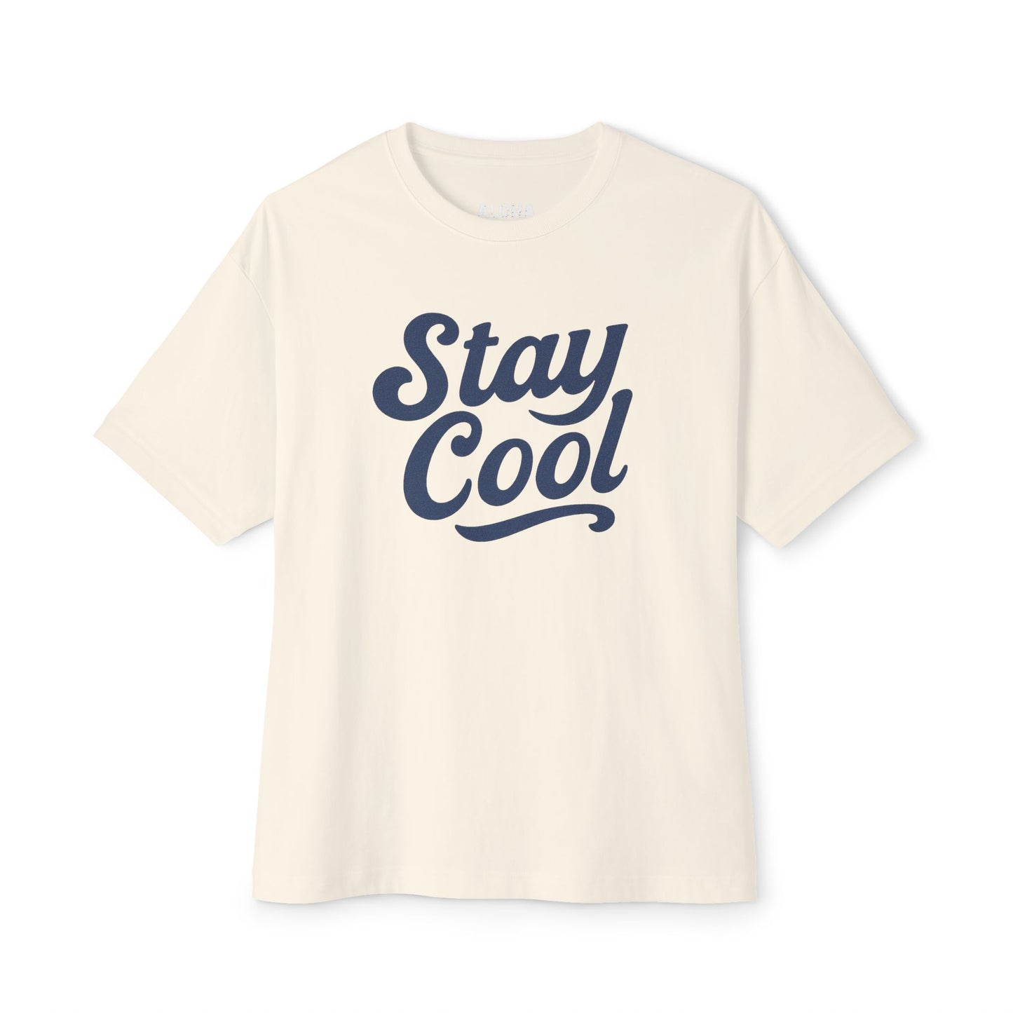 Mahalon Honolulu Stay Cool Unisex Oversized Boxy Tee Hawaii Vibes