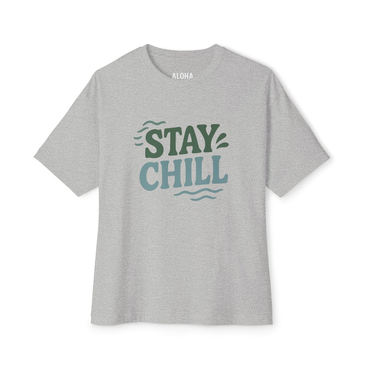 Mahalon Honolulu Stay chill  T-shirt Unisex Oversized Boxy Tee