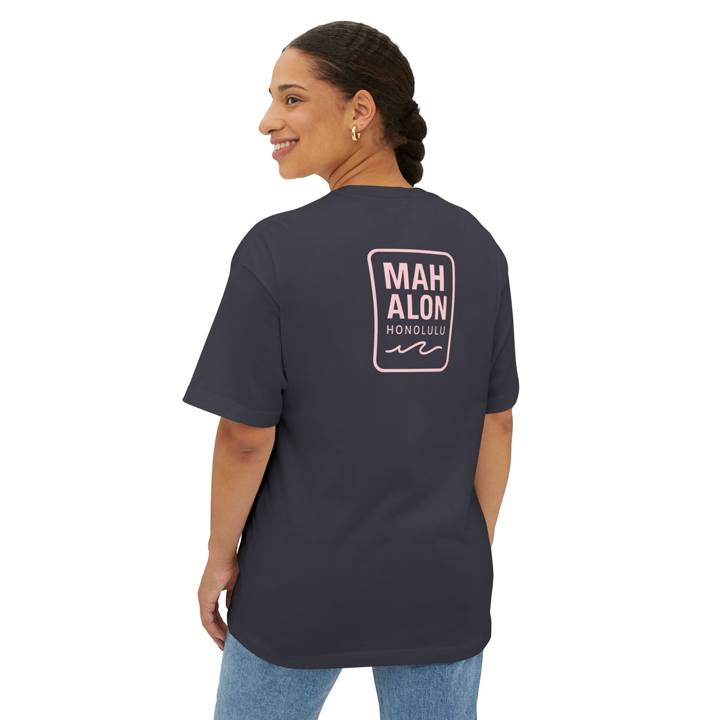 Mahalon Honolulu Aloha Hula girl Tee | Hawaii Vibes by