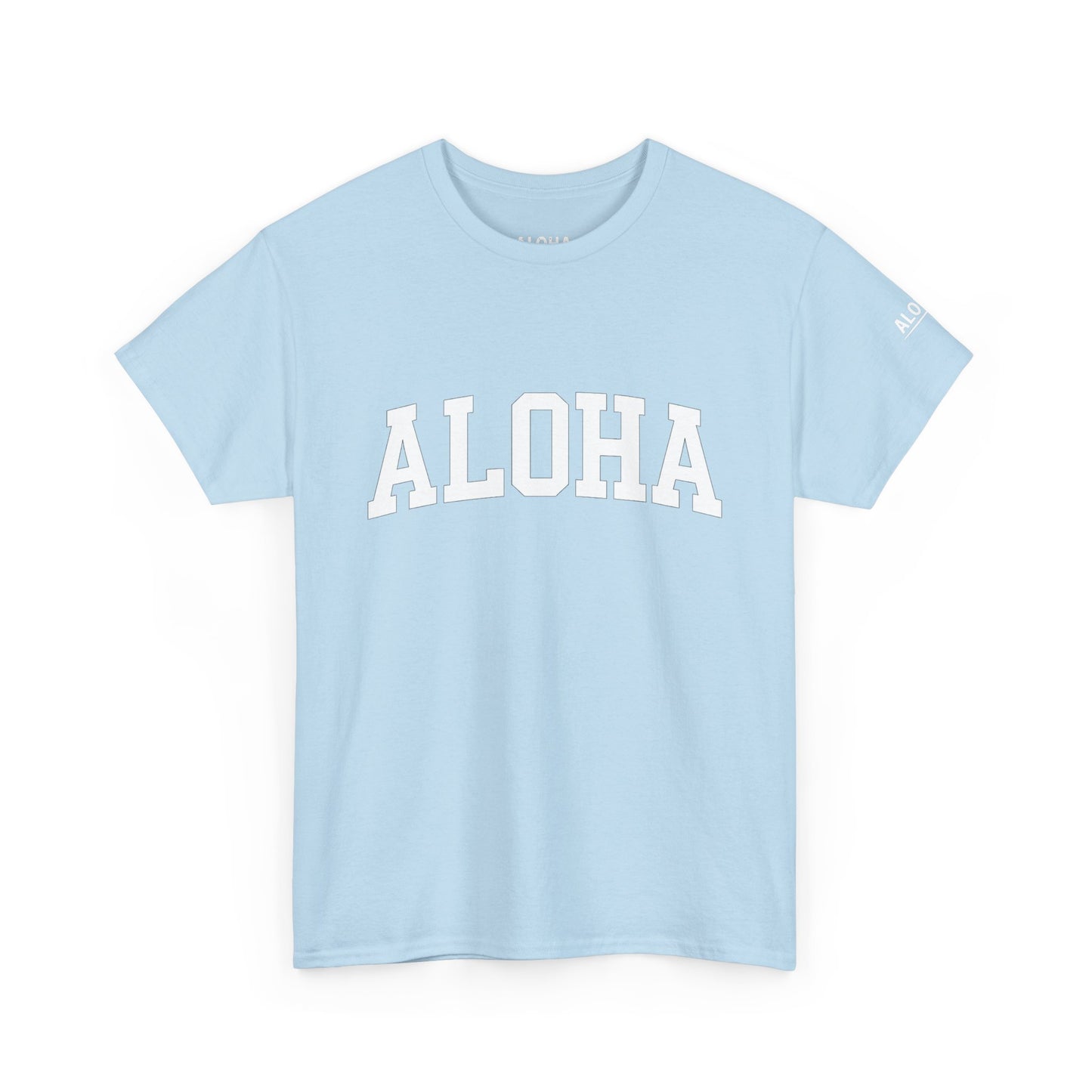 Mahalon Honolulu Aloha,pineapple Unisex Heavy Cotton Tee