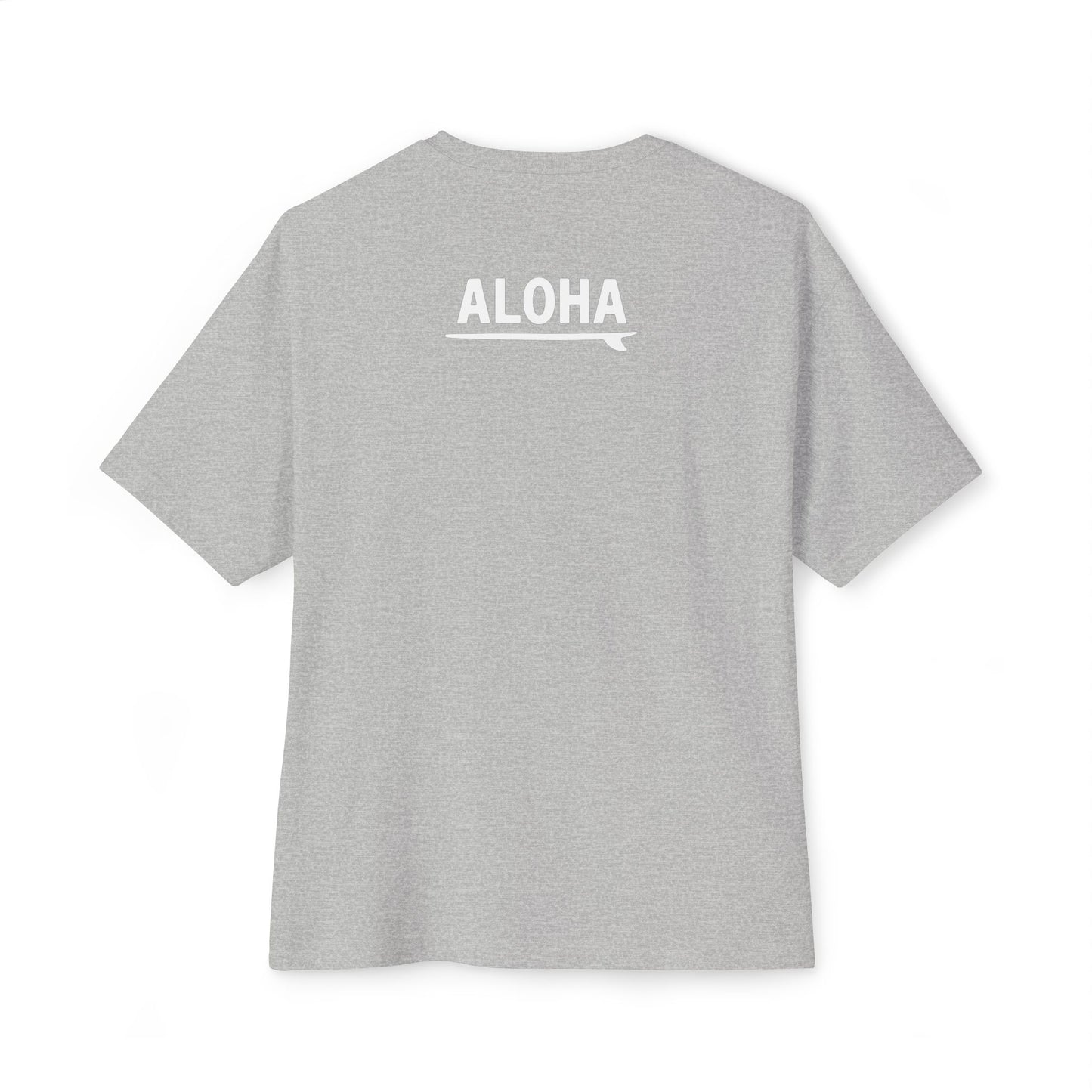 Mahalon Honolulu Aloha and surf Unisex Oversized Boxy Tee