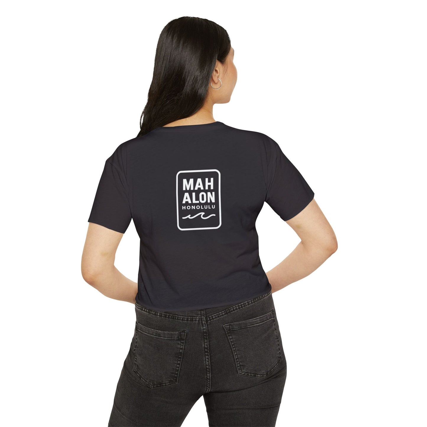 Stay cool Women's Festival Crop Top Hawaii Vibes by Mahalon Honolulu