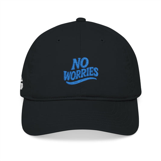 Mahalon Honolulu No worries Organic Baseball Cap (Embroidery)