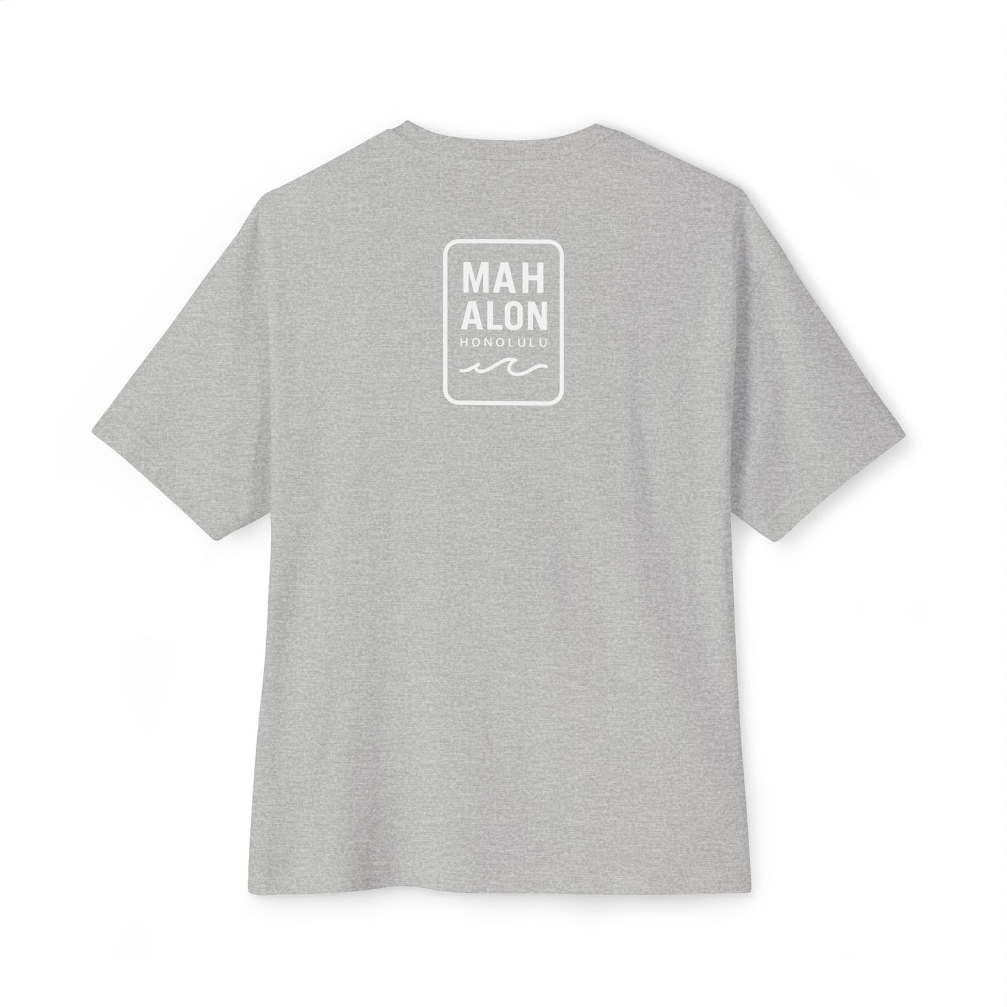 Mahalon Honolulu HAWAII Unisex Oversized Boxy Tee