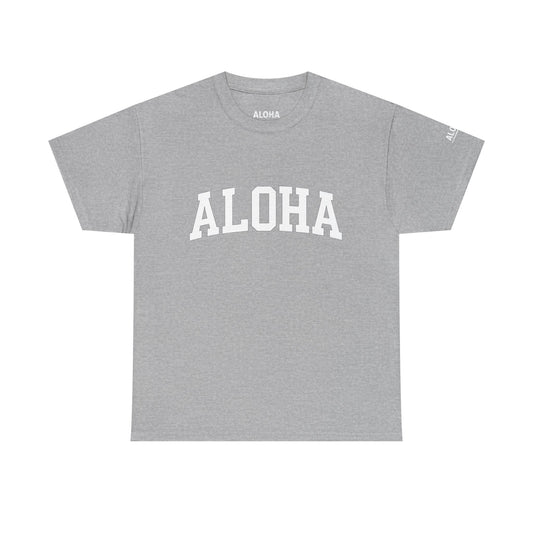 Mahalon Honolulu Aloha,pineapple Unisex Heavy Cotton Tee