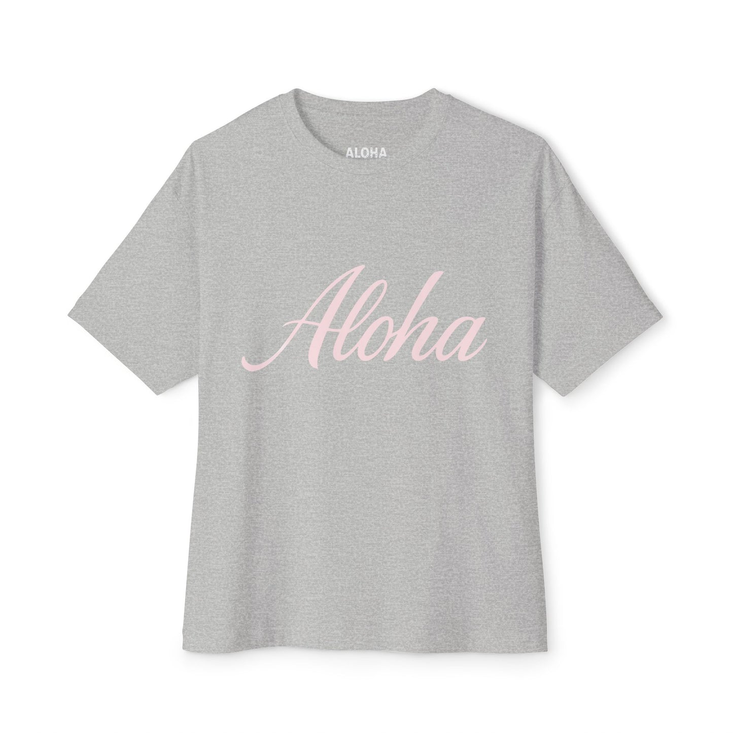 Mahalon Honolulu Aloha Unisex Oversized Boxy Tee