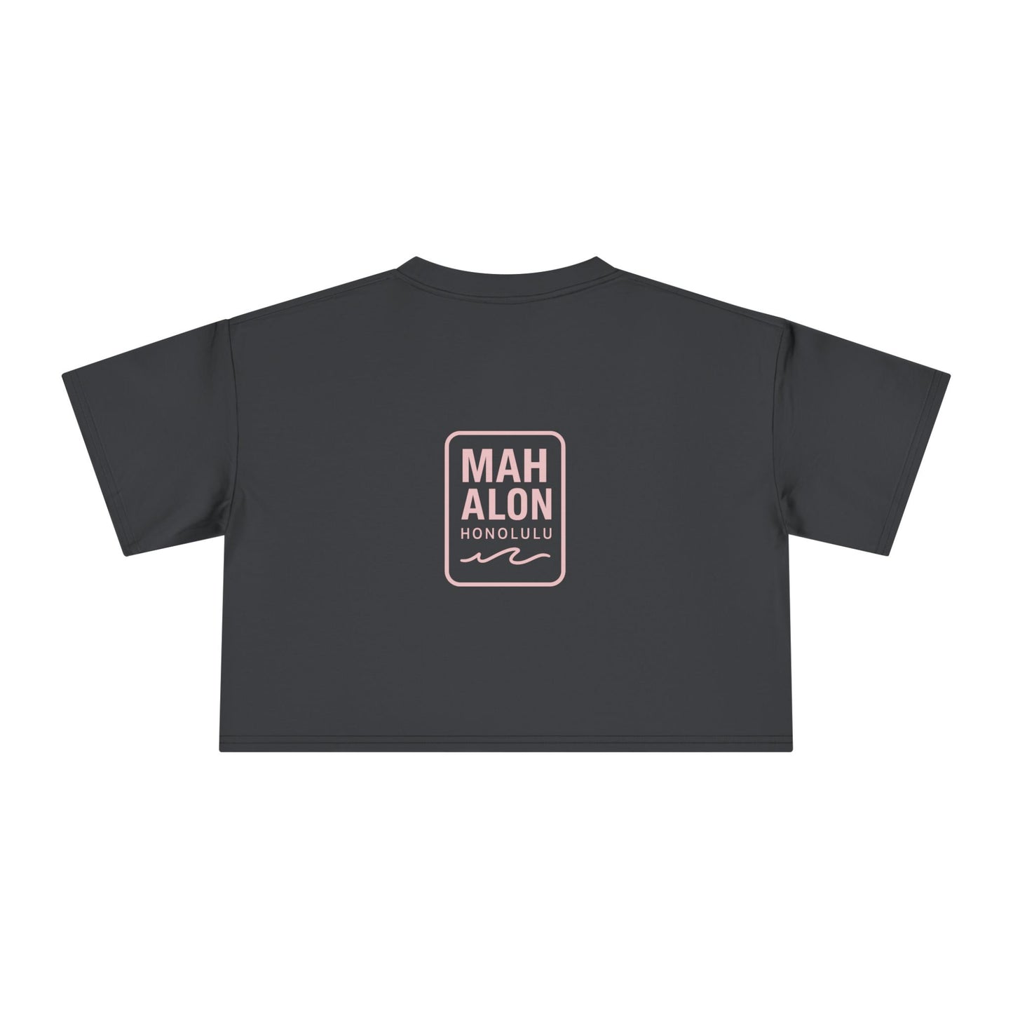 Mahalon Honolulu Aloha Logo T-shirt Women's Crop Tee