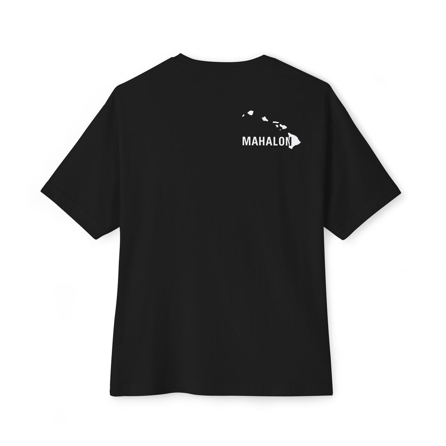 Mahalon Honolulu Waikiki ALOHA Wave  Unisex Oversized Boxy Tee