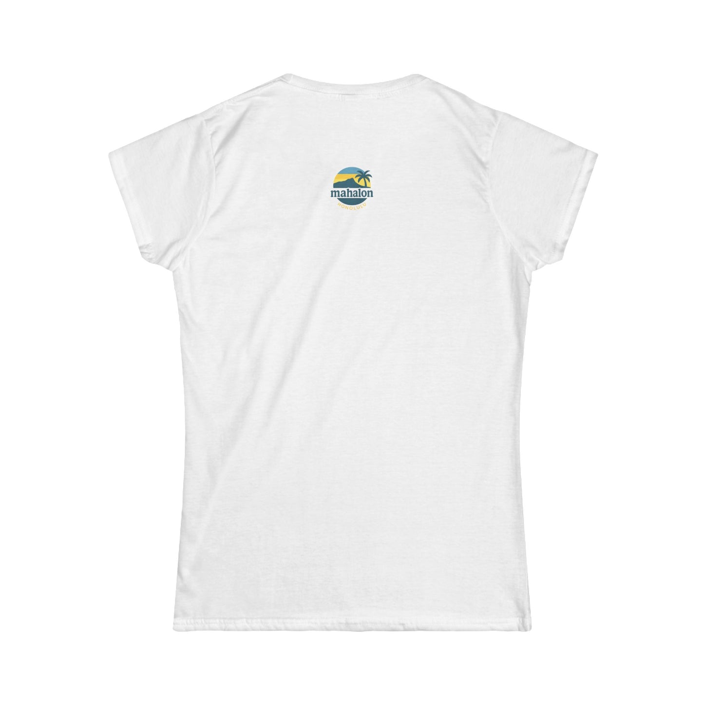 Mahalon Honolulu Logo Women's Softstyle Tee