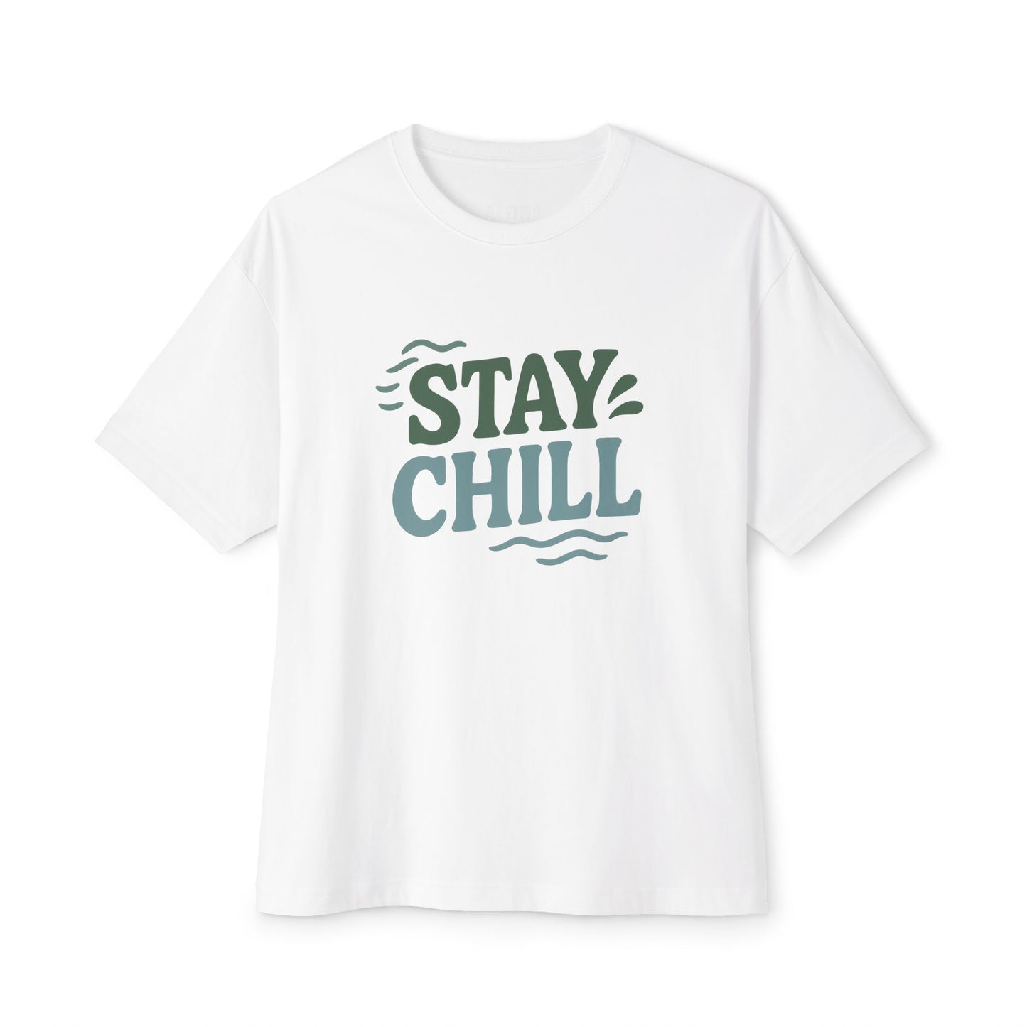 Mahalon Honolulu Stay chill  T-shirt Unisex Oversized Boxy Tee