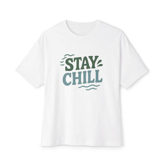 Mahalon Honolulu Stay chill  T-shirt Unisex Oversized Boxy Tee