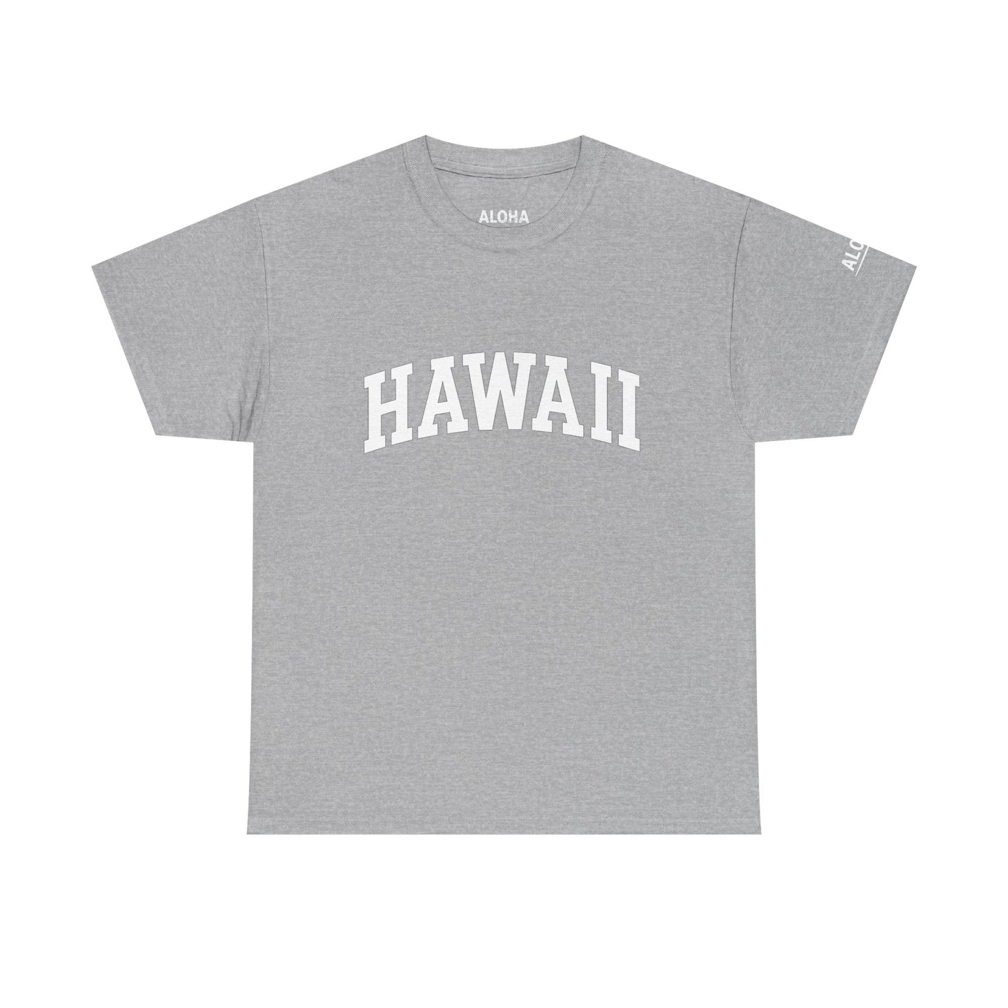 Mahalon Honolulu Hawaii,pineapple Unisex Heavy Cotton Tee