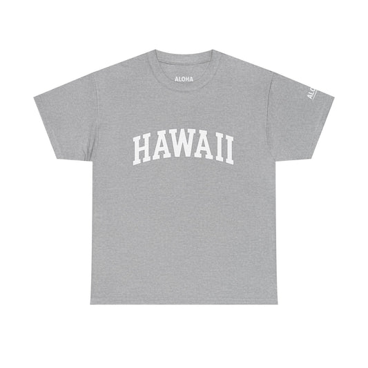 Mahalon Honolulu Hawaii,pineapple Unisex Heavy Cotton Tee